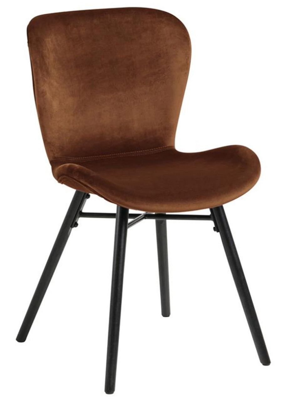 Kitchen Chair Batilda | size: Width: 47cm, Height: 82.5cm, Depth: 56cm | color: Brown | image: 0 | variant: 1003529