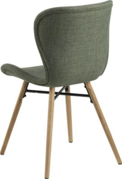 Kitchen Chair Batilda | size: Width: 47cm, Height: 82.5cm, Depth: 56cm | color: Green | image: 2 | variant: 1003525
