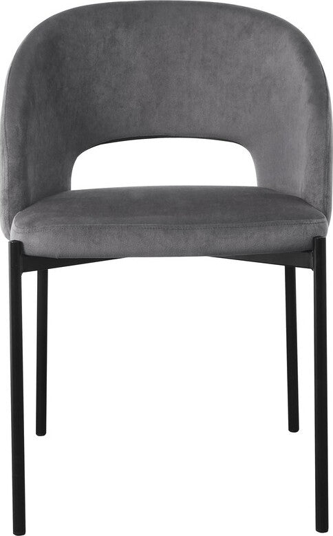 Kitchen Chair Beirut | size: Width: 51cm, Height: 77cm, Depth: 57cm | color: Gray | image: 3 | variant: 1002417