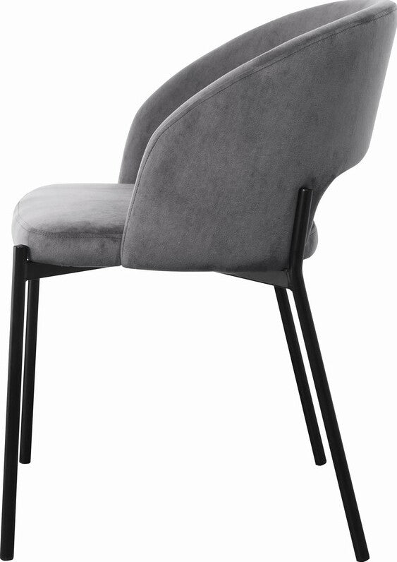 Kitchen Chair Beirut | size: Width: 51cm, Height: 77cm, Depth: 57cm | color: Gray | image: 4 | variant: 1002417