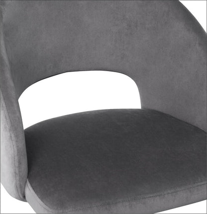 Kitchen Chair Beirut | size: Width: 51cm, Height: 77cm, Depth: 57cm | color: Gray | image: 6 | variant: 1002417