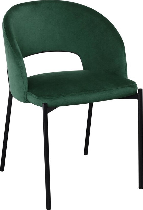 Kitchen Chair Beirut | size: Width: 51cm, Height: 77cm, Depth: 57cm | color: Green | image: 2 | variant: 1002416