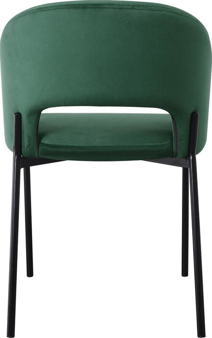 Kitchen Chair Beirut | size: Width: 51cm, Height: 77cm, Depth: 57cm | color: Green | image: 5 | variant: 1002416