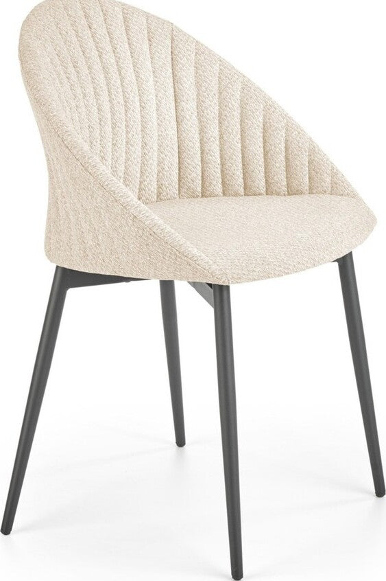 Kitchen Chair Belgrade | size: Width: 53cm, Height: 80cm, Depth: 50cm | color: Beige | image: 1 | variant: 1002258