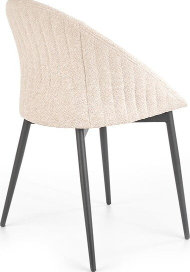 Kitchen Chair Belgrade | size: Width: 53cm, Height: 80cm, Depth: 50cm | color: Beige | image: 2 | variant: 1002258