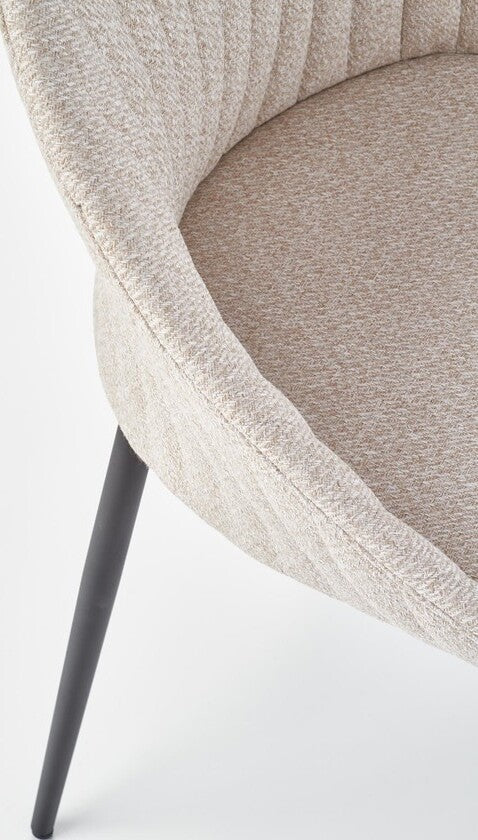 Kitchen Chair Belgrade | size: Width: 53cm, Height: 80cm, Depth: 50cm | color: Beige | image: 4 | variant: 1002258