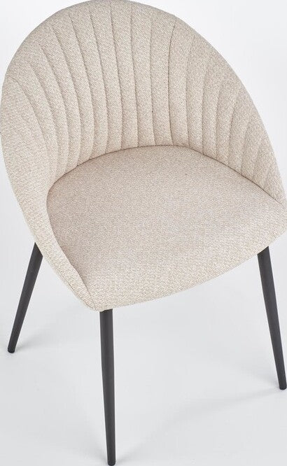 Kitchen Chair Belgrade | size: Width: 53cm, Height: 80cm, Depth: 50cm | color: Beige | image: 6 | variant: 1002258