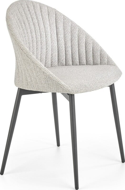 Kitchen Chair Belgrade | size: Width: 53cm, Height: 80cm, Depth: 50cm | color: Gray | image: 1 | variant: 1002257