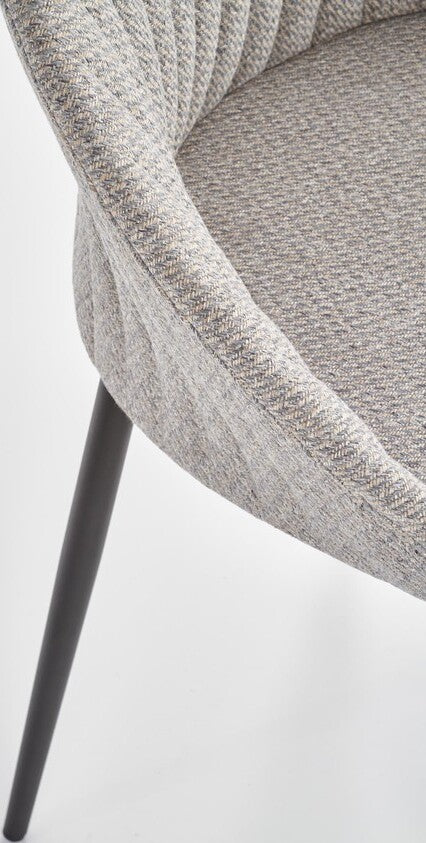 Kitchen Chair Belgrade | size: Width: 53cm, Height: 80cm, Depth: 50cm | color: Gray | image: 2 | variant: 1002257