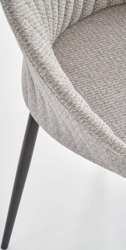 Kitchen Chair Belgrade | size: Width: 53cm, Height: 80cm, Depth: 50cm | color: Gray | image: 2 | variant: 1002257