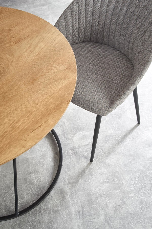 Kitchen Chair Belgrade | size: Width: 53cm, Height: 80cm, Depth: 50cm | color: Gray | image: 4 | variant: 1002257
