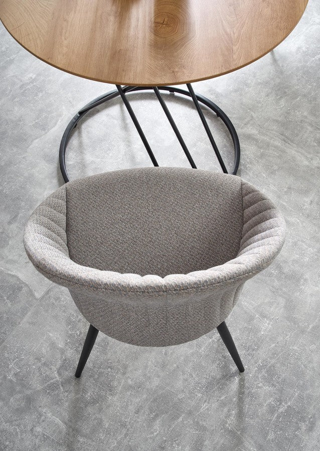 Kitchen Chair Belgrade | size: Width: 53cm, Height: 80cm, Depth: 50cm | color: Gray | image: 5 | variant: 1002257