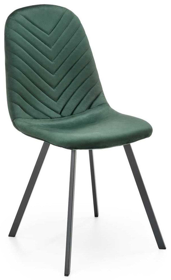 Kitchen Chair Besancon | size: Width: 45cm, Height: 82cm, Depth: 57cm | color: Green | image: 1 | variant: 1002647