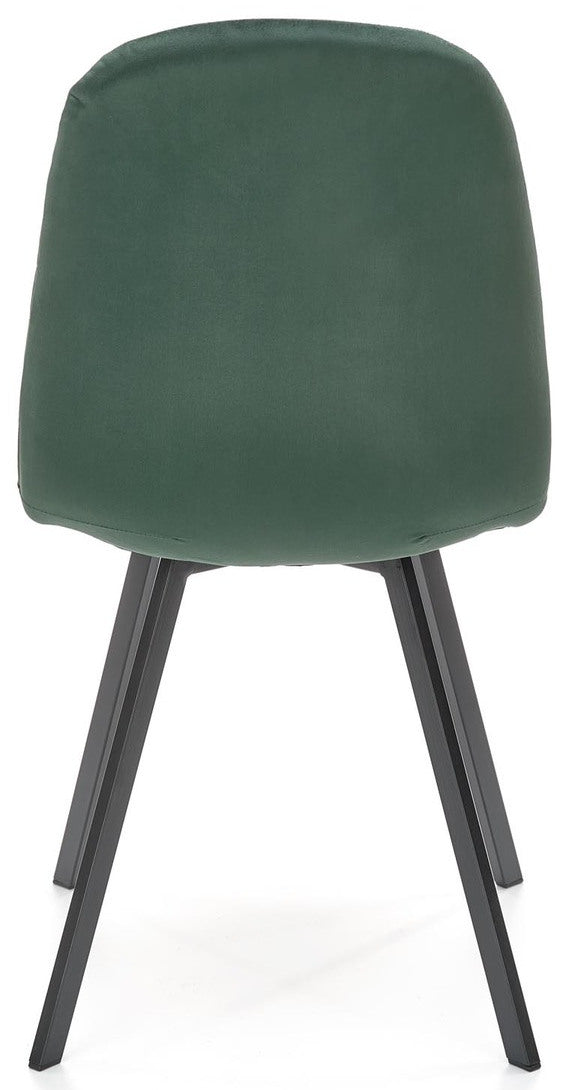 Kitchen Chair Besancon | size: Width: 45cm, Height: 82cm, Depth: 57cm | color: Green | image: 2 | variant: 1002647