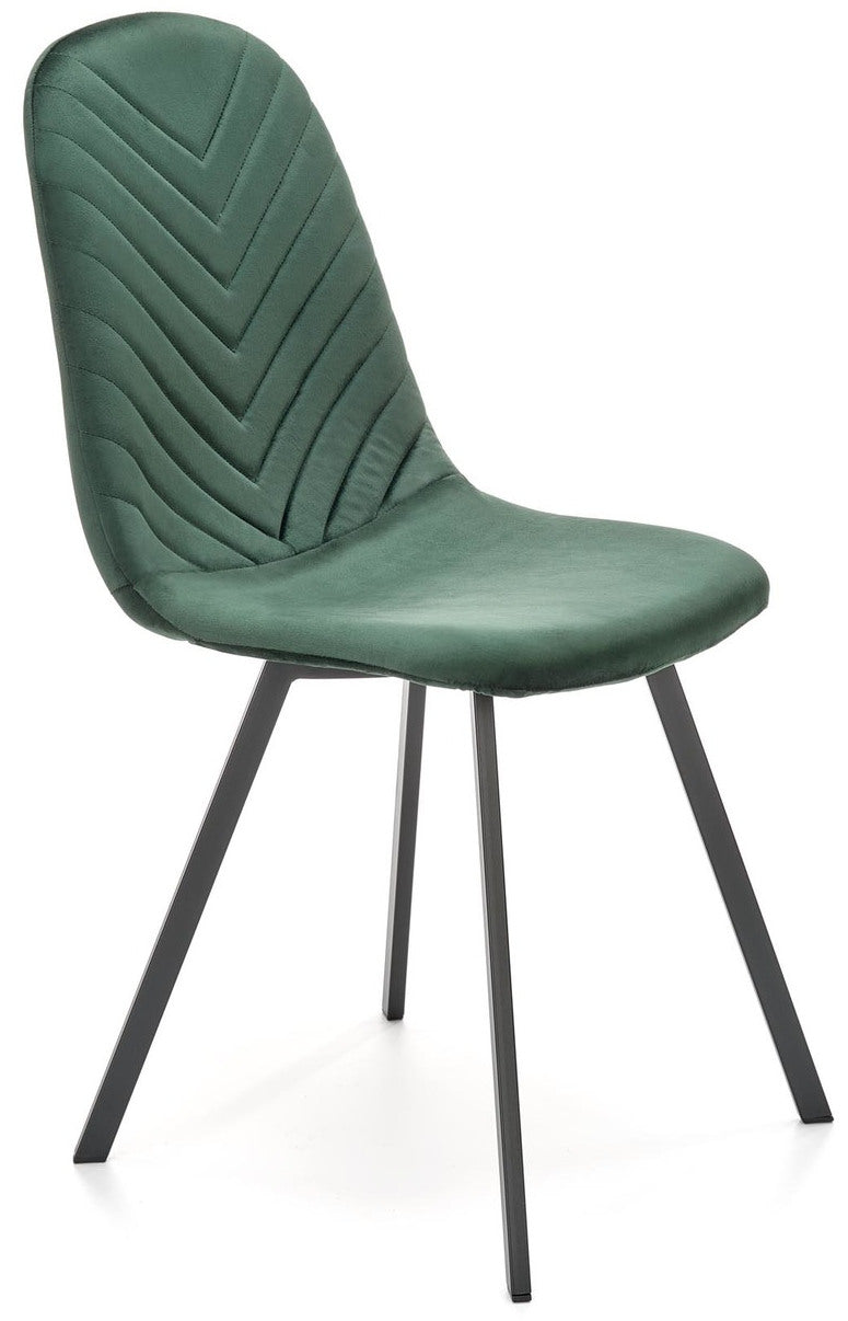 Kitchen Chair Besancon | size: Width: 45cm, Height: 82cm, Depth: 57cm | color: Green | image: 4 | variant: 1002647