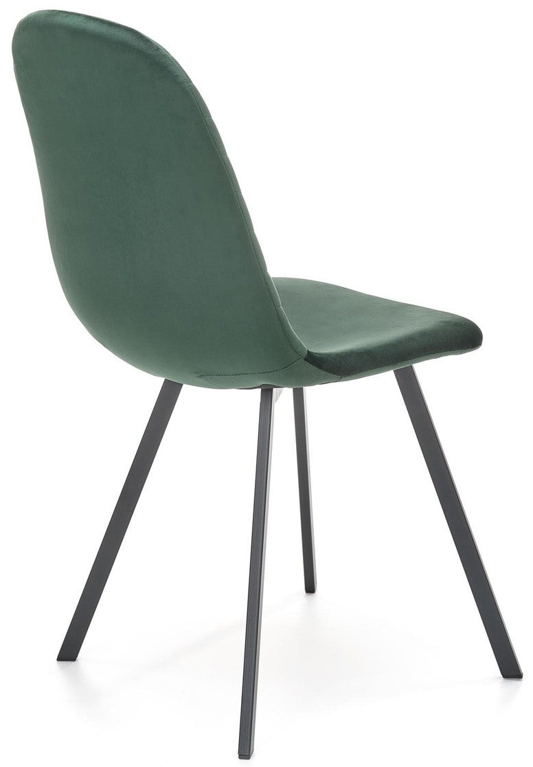 Kitchen Chair Besancon | size: Width: 45cm, Height: 82cm, Depth: 57cm | color: Green | image: 5 | variant: 1002647