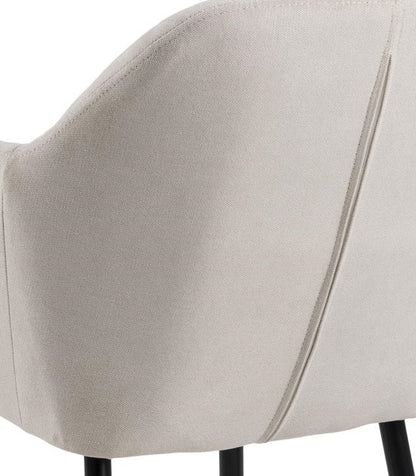 Kitchen Chair Beverley | size: Width: 57cm, Height: 83cm, Depth: 59cm | color: White | image: 2 | variant: 1000831