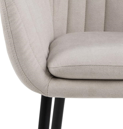 Kitchen Chair Beverley | size: Width: 57cm, Height: 83cm, Depth: 59cm | color: White | image: 3 | variant: 1000831