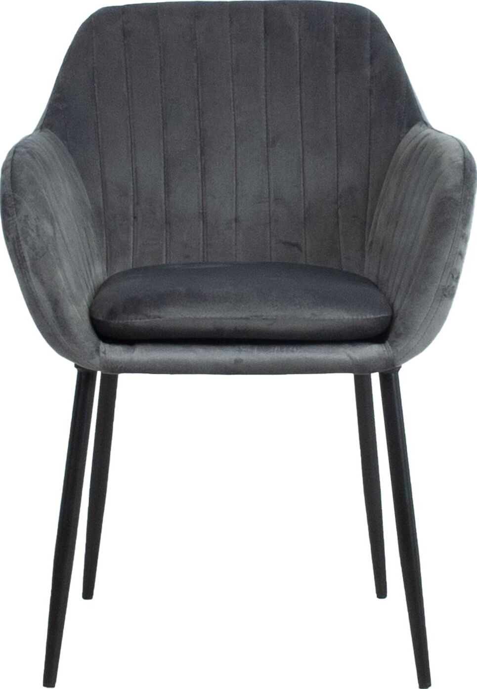 Kitchen Chair Bexleyheath | size: Width: 60.5cm, Height: 82cm, Depth: 57.5cm | color: Gray | image: 2 | variant: 1000845