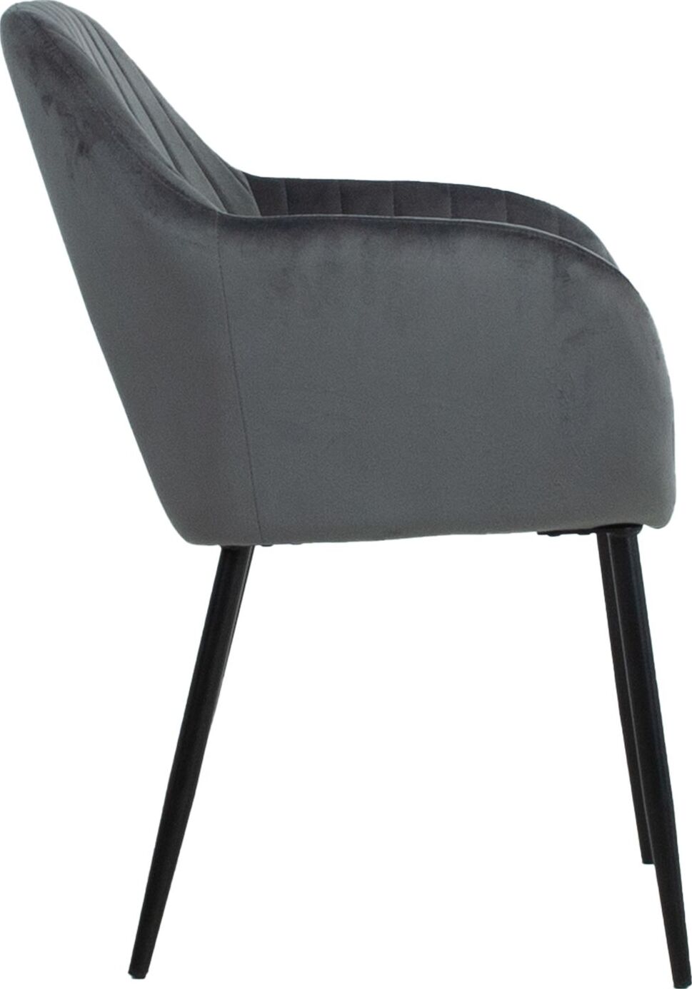Kitchen Chair Bexleyheath | size: Width: 60.5cm, Height: 82cm, Depth: 57.5cm | color: Gray | image: 3 | variant: 1000845