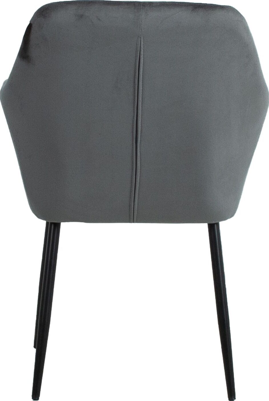 Kitchen Chair Bexleyheath | size: Width: 60.5cm, Height: 82cm, Depth: 57.5cm | color: Gray | image: 4 | variant: 1000845