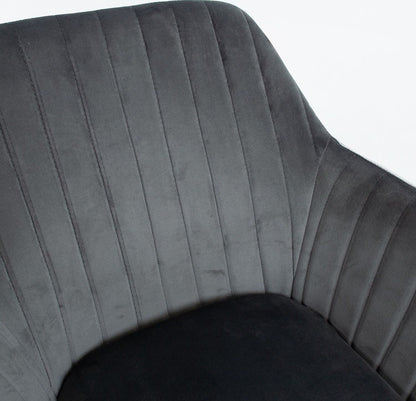 Kitchen Chair Bexleyheath | size: Width: 60.5cm, Height: 82cm, Depth: 57.5cm | color: Gray | image: 5 | variant: 1000845