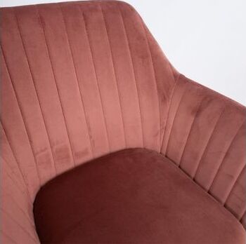 Kitchen Chair Bexleyheath | size: Width: 60.5cm, Height: 82cm, Depth: 57.5cm | color: Pink | image: 5 | variant: 1000846