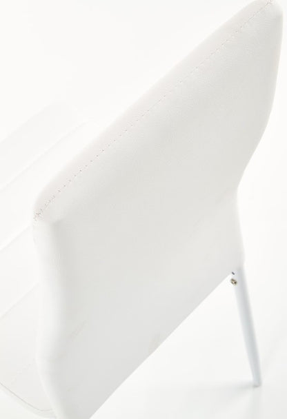 Kitchen Chair Bordeaux | size: Width: 41cm, Height: 98cm, Depth: 50cm | color: White | image: 6 | variant: 1002543