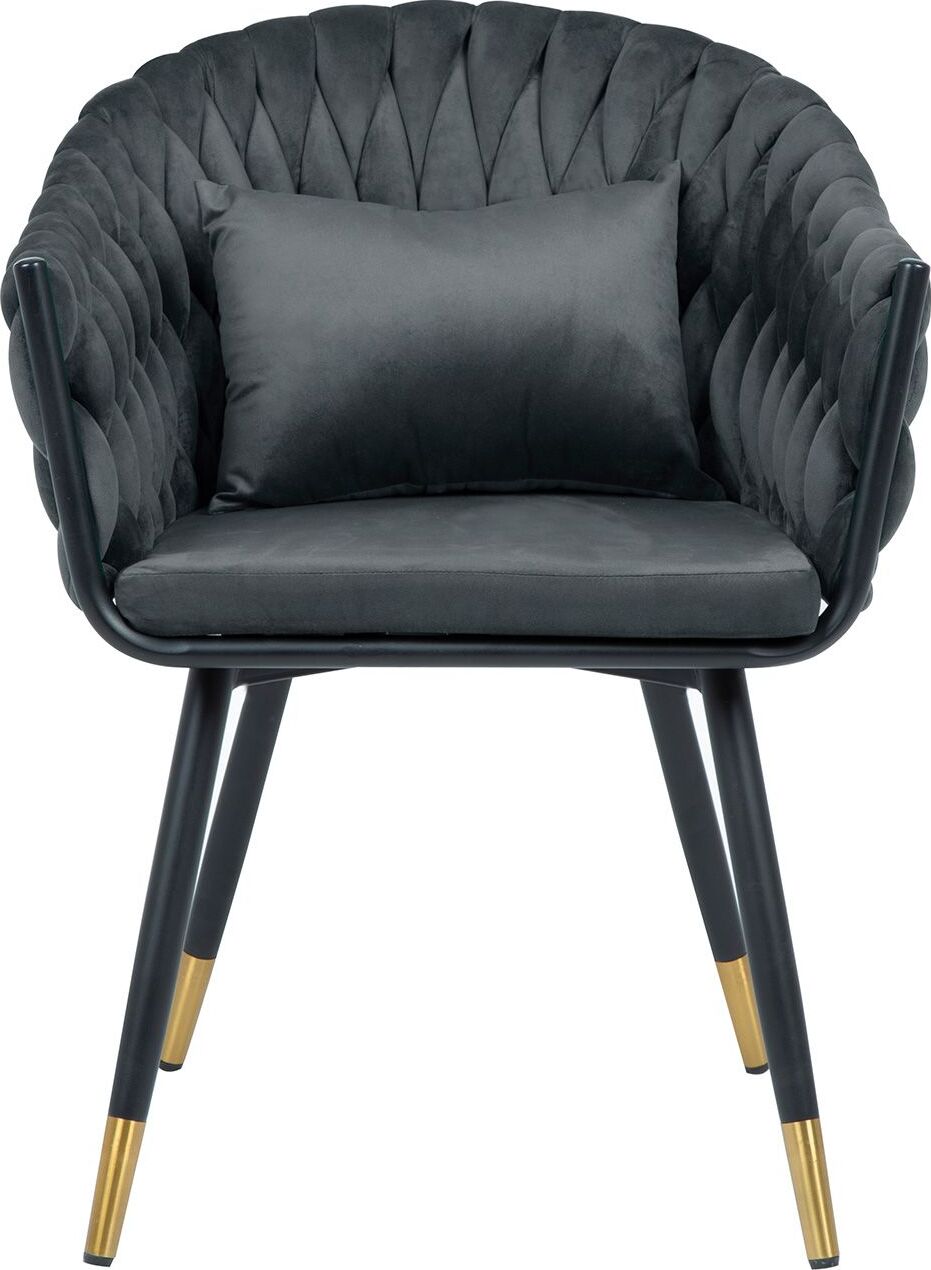 Kitchen Chair Brackley | size: Width: 61cm, Height: 81cm, Depth: 63cm | color: Gray | image: 2 | variant: 1000857