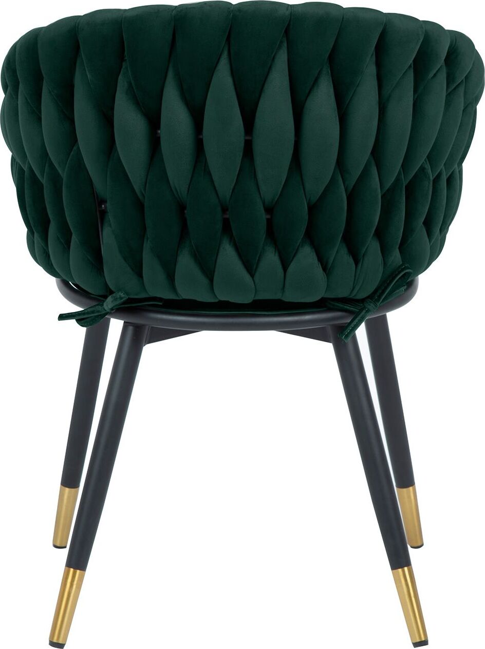 Kitchen Chair Brackley | size: Width: 61cm, Height: 81cm, Depth: 63cm | color: Green | image: 4 | variant: 1000858