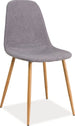 Kitchen Chair Brazilia | size: Width: 44cm, Height: 86cm, Depth: 39cm | color: Gray | image: 1 | variant: 1003603