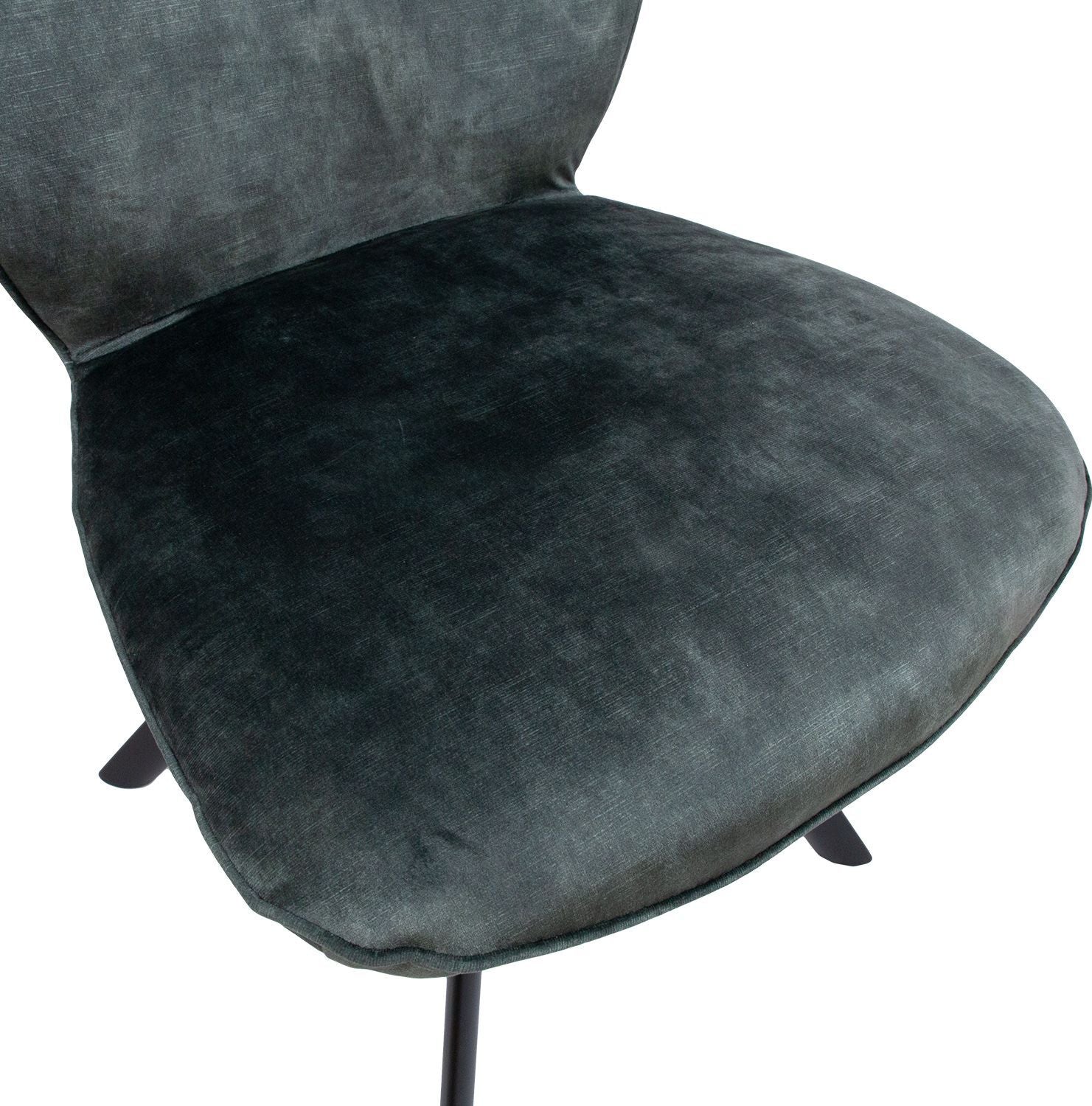 Kitchen Chair Bromley | size: Width: 49cm, Height: 89cm, Depth: 55cm | color: Green | image: 6 | variant: 1000811
