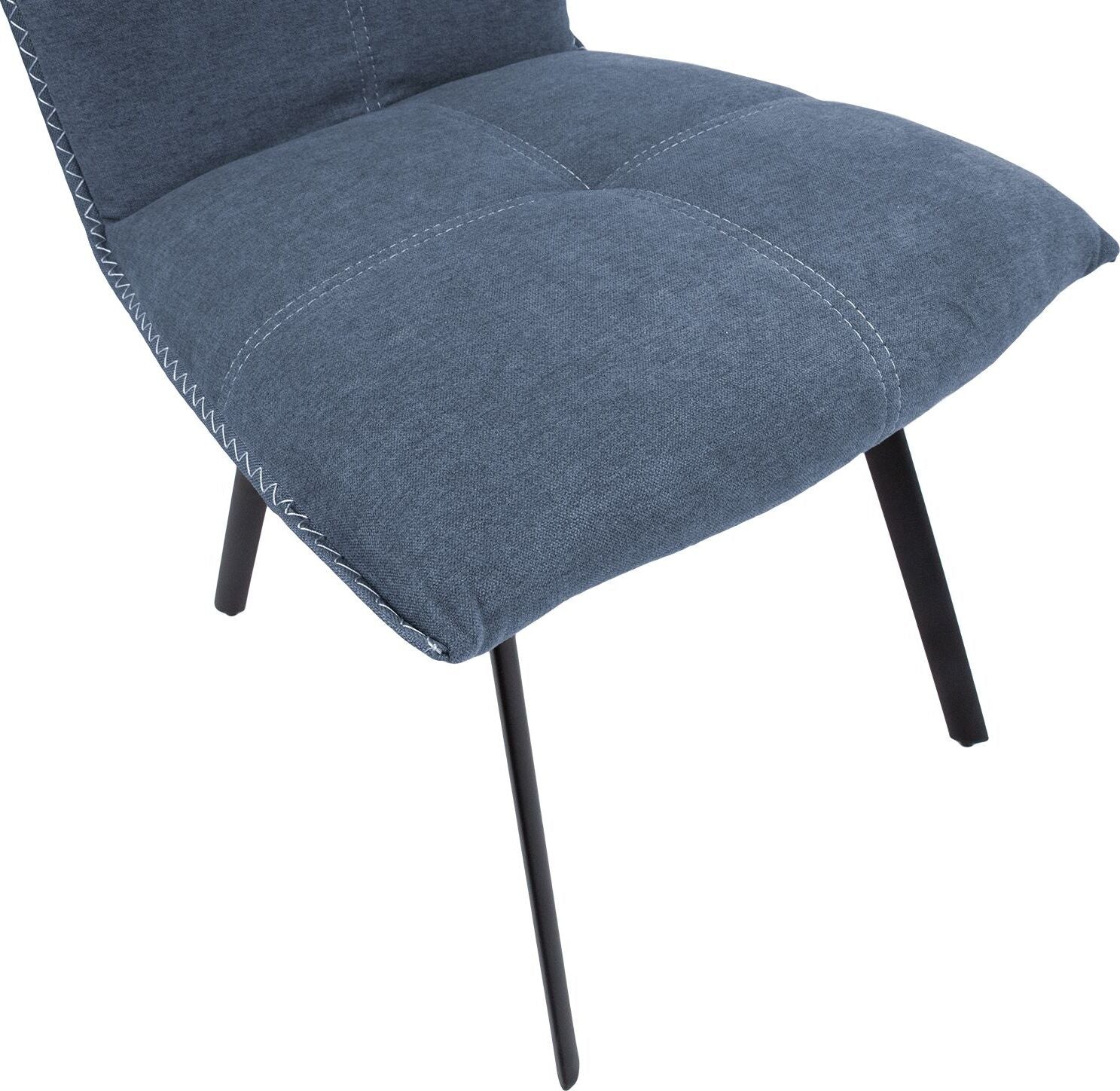 Kitchen Chair Bromley | size: Width: 50cm, Height: 89cm, Depth: 56cm | color: Blue | image: 6 | variant: 1000818