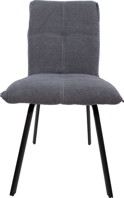 Kitchen Chair Bromley | size: Width: 50cm, Height: 89cm, Depth: 56cm | color: Gray | image: 2 | variant: 1000817