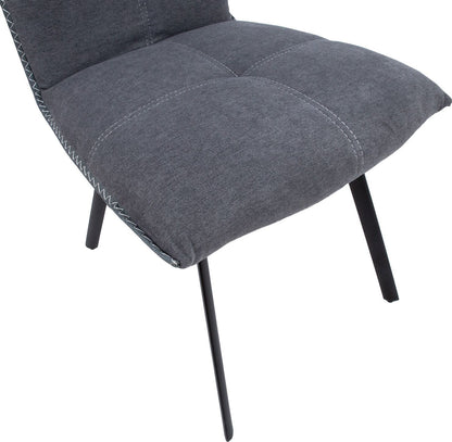 Kitchen Chair Bromley | size: Width: 50cm, Height: 89cm, Depth: 56cm | color: Gray | image: 6 | variant: 1000817