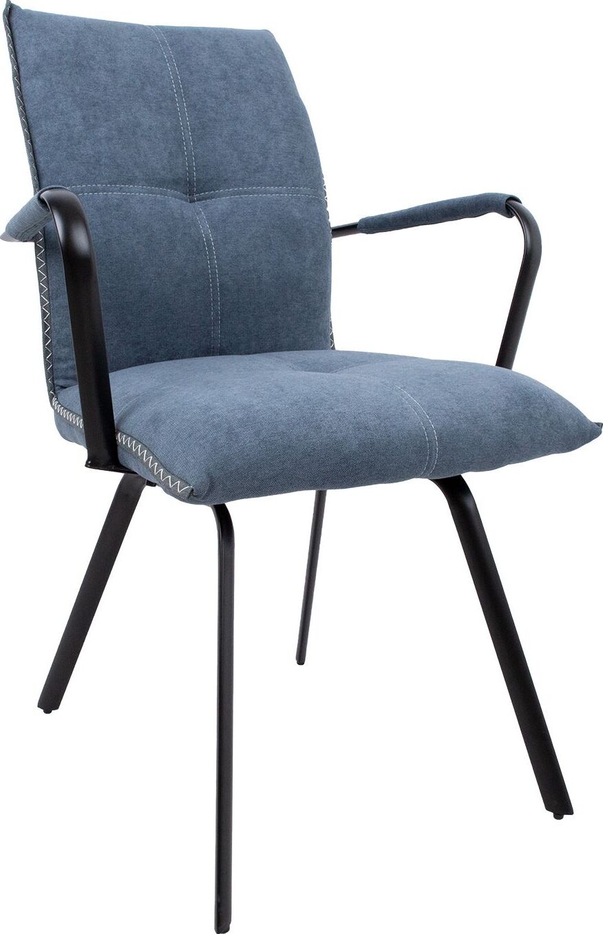 Kitchen Chair Bromley | size: Width: 59cm, Height: 89cm, Depth: 56cm | color: Blue | image: 1 | variant: 1000821