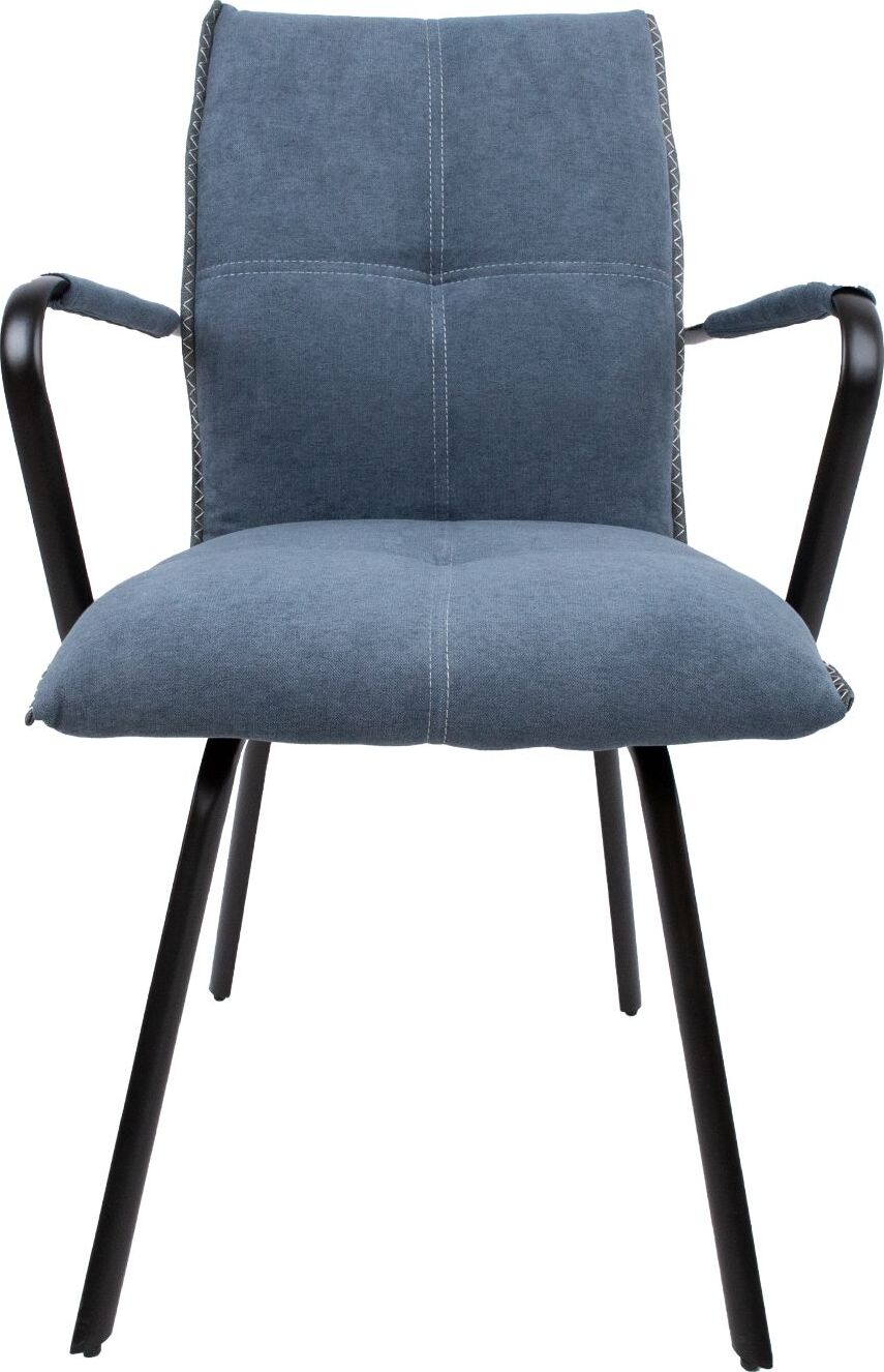 Kitchen Chair Bromley | size: Width: 59cm, Height: 89cm, Depth: 56cm | color: Blue | image: 2 | variant: 1000821