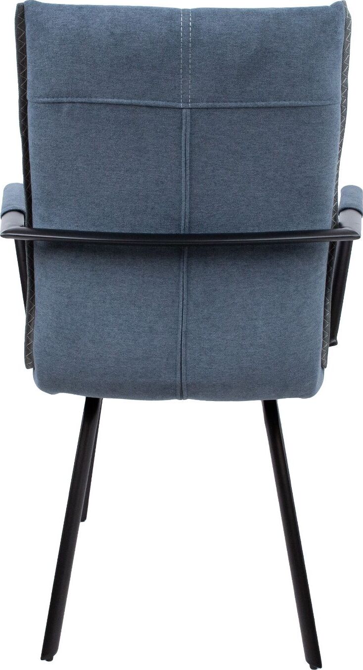 Kitchen Chair Bromley | size: Width: 59cm, Height: 89cm, Depth: 56cm | color: Blue | image: 4 | variant: 1000821
