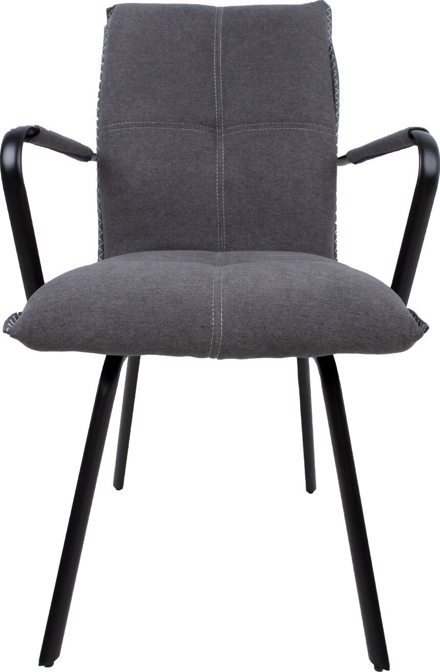 Kitchen Chair Bromley | size: Width: 59cm, Height: 89cm, Depth: 56cm | color: Gray | image: 2 | variant: 1000820