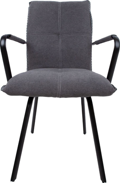 Kitchen Chair Bromley | size: Width: 59cm, Height: 89cm, Depth: 56cm | color: Gray | image: 2 | variant: 1000820