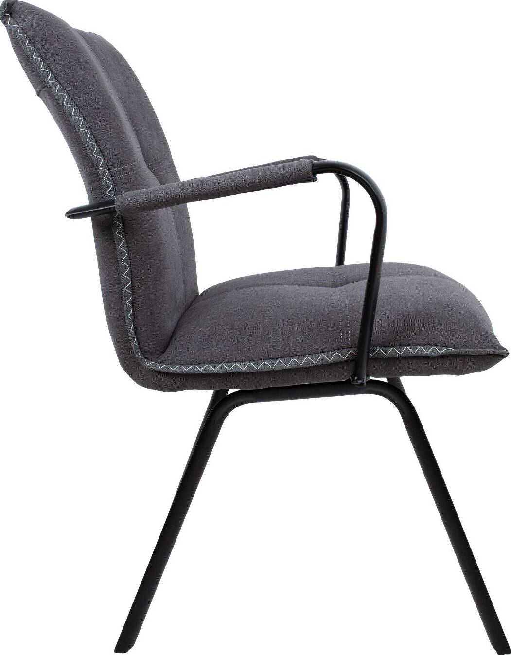 Kitchen Chair Bromley | size: Width: 59cm, Height: 89cm, Depth: 56cm | color: Gray | image: 3 | variant: 1000820
