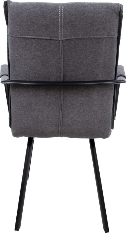 Kitchen Chair Bromley | size: Width: 59cm, Height: 89cm, Depth: 56cm | color: Gray | image: 4 | variant: 1000820