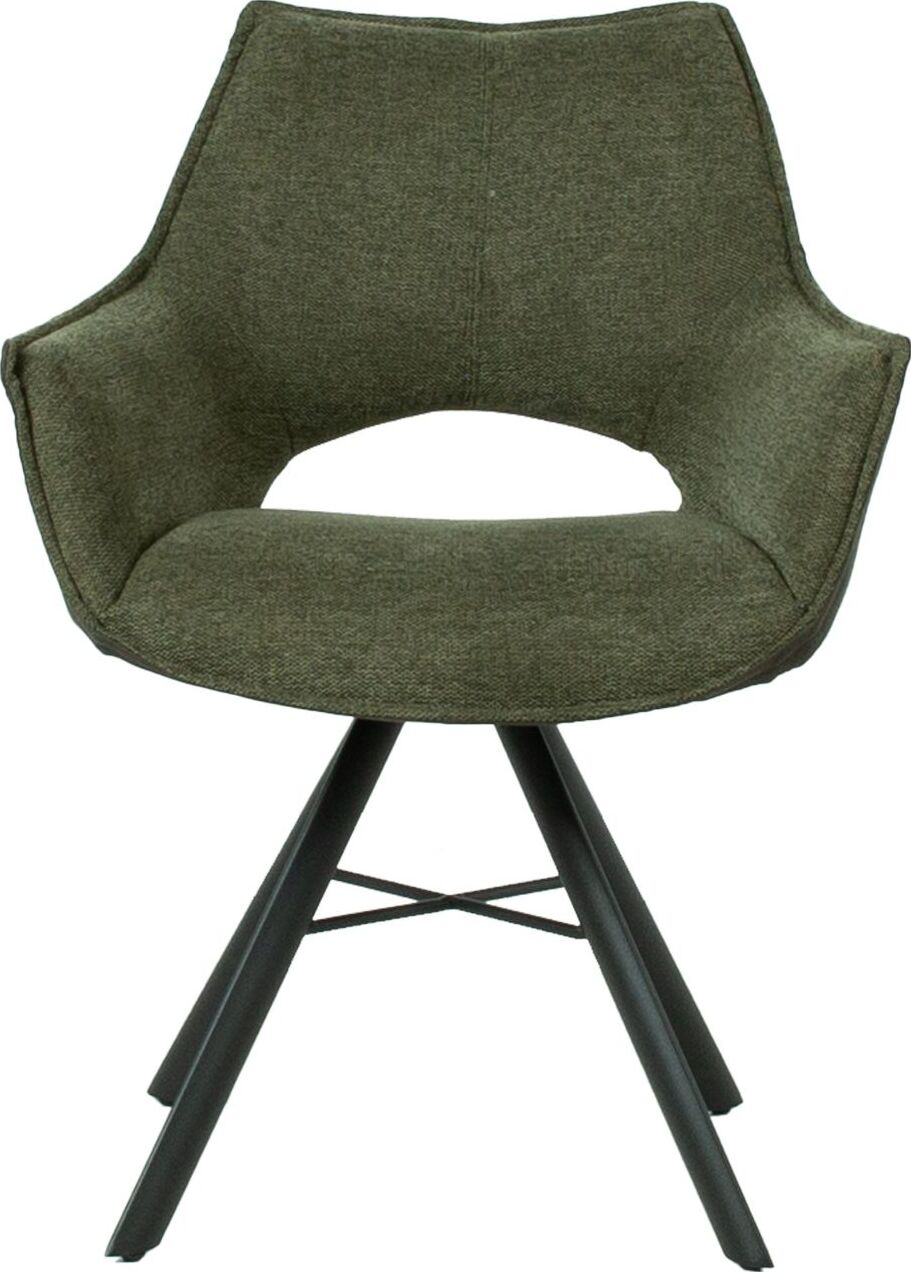 Kitchen Chair Bromley | size: Width: 60cm, Height: 81.5cm, Depth: 62cm | color: Green | image: 2 | variant: 1000823