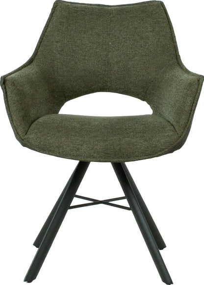 Kitchen Chair Bromley | size: Width: 60cm, Height: 81.5cm, Depth: 62cm | color: Green | image: 2 | variant: 1000823