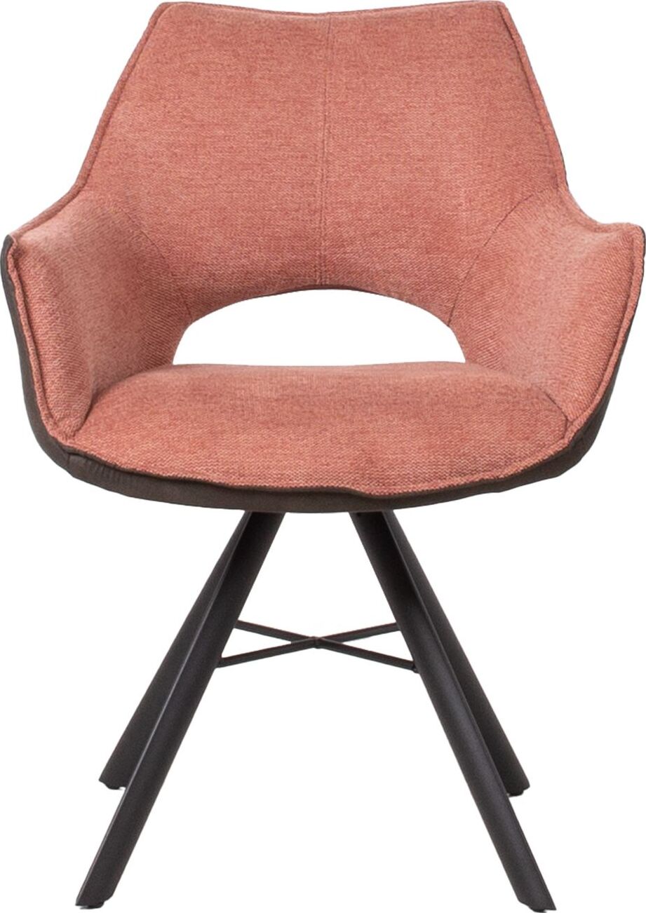 Kitchen Chair Bromley | size: Width: 60cm, Height: 81.5cm, Depth: 62cm | color: Pink | image: 2 | variant: 1000825