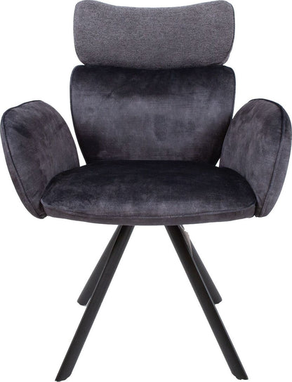Kitchen Chair Bromley | size: Width: 63cm, Height: 89cm, Depth: 55cm | color: Gray | image: 2 | variant: 1000815