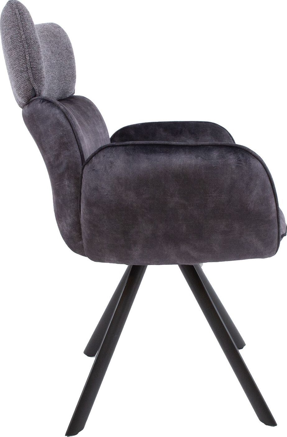 Kitchen Chair Bromley | size: Width: 63cm, Height: 89cm, Depth: 55cm | color: Gray | image: 3 | variant: 1000815
