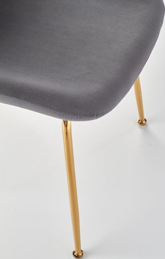 Kitchen Chair Bucharest | size: Width: 48cm, Height: 88cm, Depth: 58cm | color: Gray | image: 5 | variant: 1002288