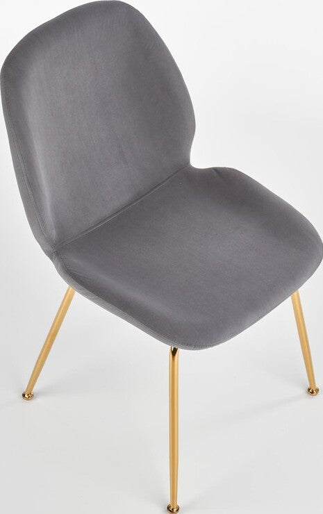 Kitchen Chair Bucharest | size: Width: 48cm, Height: 88cm, Depth: 58cm | color: Gray | image: 6 | variant: 1002288