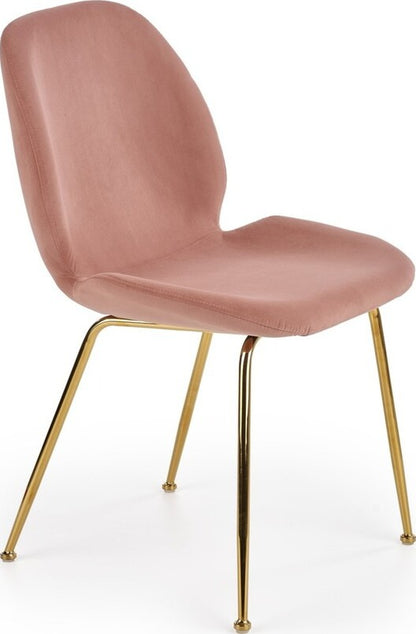 Kitchen Chair Bucharest | size: Width: 48cm, Height: 88cm, Depth: 58cm | color: Pink | image: 1 | variant: 1002289